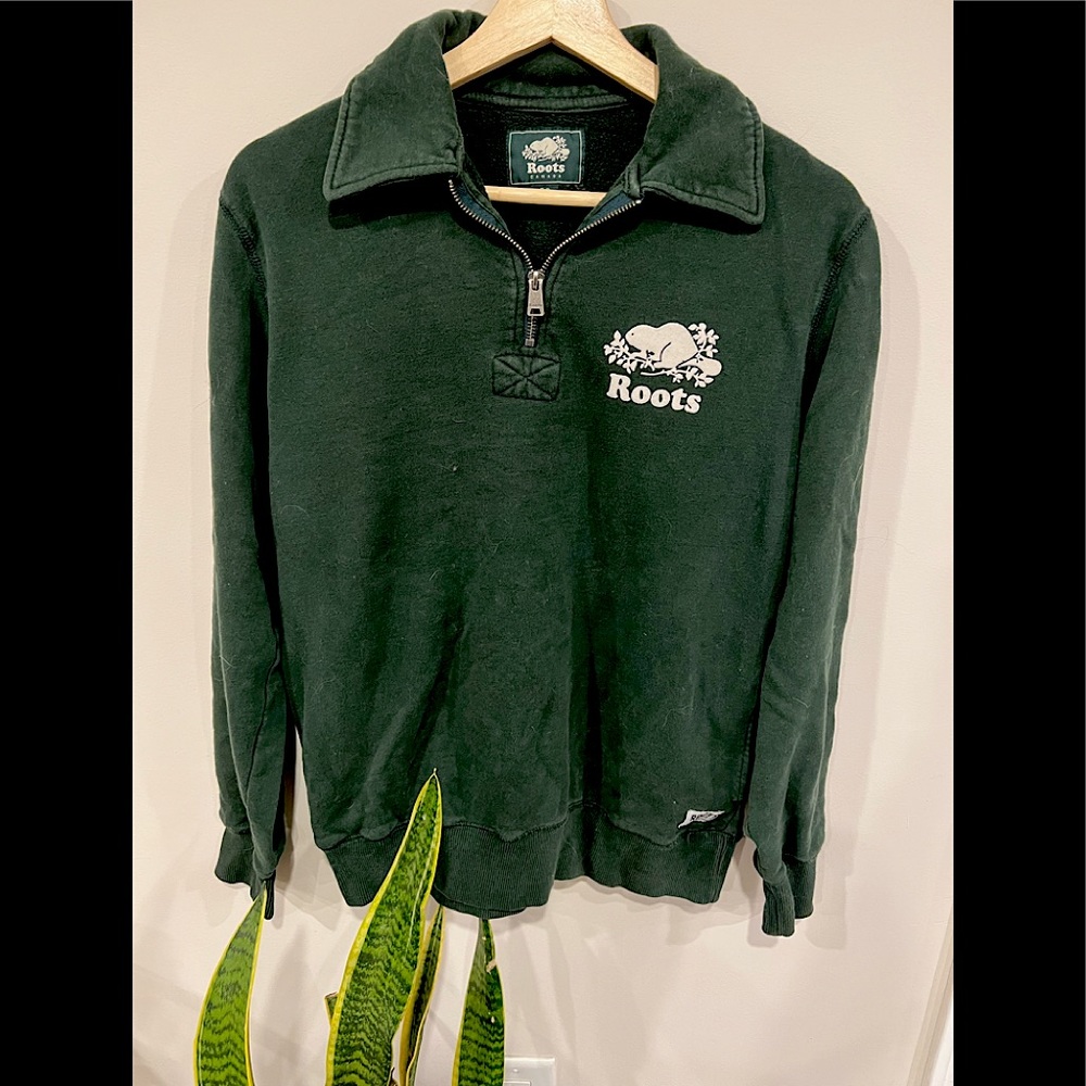 Roots quarter zip